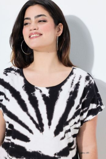 Plus size veliki brojevi Majica kratkih rukava okruglog ovratnika za punije
