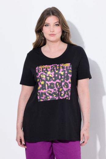 Plus size veliki brojevi Majica kratkih rukava okruglog ovratnika za punije