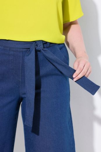 Plus size veliki brojevi Hlače širokih skraćenih nogavica za punije