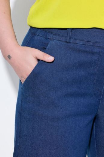 Plus size veliki brojevi Hlače širokih skraćenih nogavica za punije