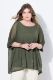 Veliki brojevi Bluza polu rukava šireg kroja moda za punije