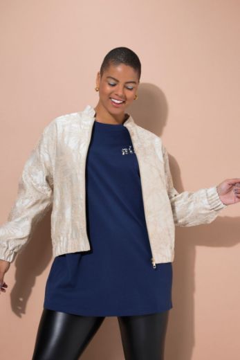 Plus size veliki brojevi Jakna lagana s patentnim zatvaračem za punije