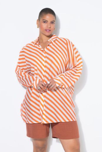 Plus size veliki brojevi Košulja dugih rukava šireg kroja za punije