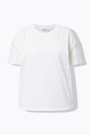 Plus size veliki brojevi Majica kratkih rukava okruglog ovratnika za punije