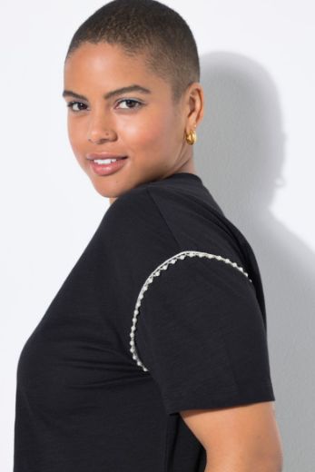 Plus size veliki brojevi Majica kratkih rukava okruglog ovratnika za punije