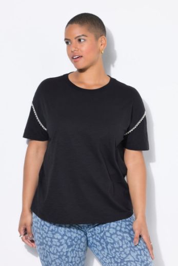 Plus size veliki brojevi Majica kratkih rukava okruglog ovratnika za punije