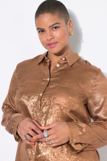 Plus size veliki brojevi Košulja dugih rukava za punije