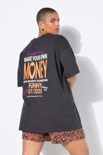 Plus size veliki brojevi Majica kratkih rukava šireg kroja za punije
