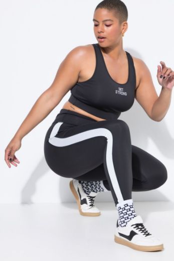 Plus size veliki brojevi Tajice sportske za punije