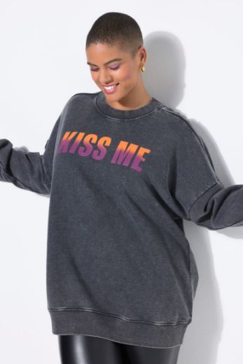 Plus size veliki brojevi Majica dugih rukava šireg kroja za punije