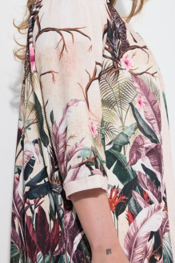Plus size veliki brojevi Bluza 3/4 rukava A kroja za punije