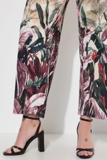 Plus size veliki brojevi Hlače širokih ravnih nogavica za punije