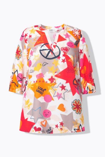 Plus size veliki brojevi Bluza 3/4 rukava za punije