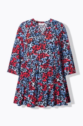 Plus size veliki brojevi Bluza 3/4 rukava A kroja za punije