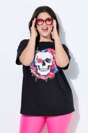 Plus size veliki brojevi Majica kratkih rukava šireg kroja za punije