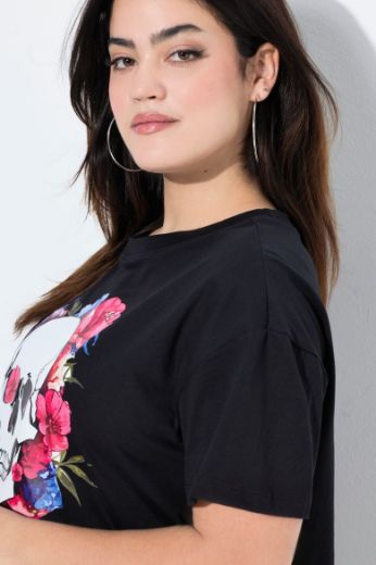 Plus size veliki brojevi Majica kratkih rukava šireg kroja za punije