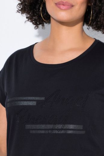 Plus size veliki brojevi Haljina kratkih rukava A kroja za punije