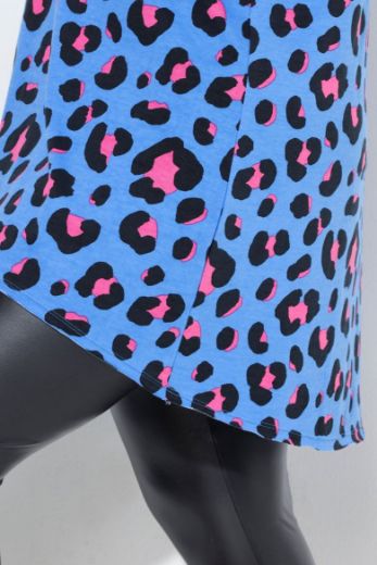 Plus size veliki brojevi Majica 3/4 rukava A kroja za punije