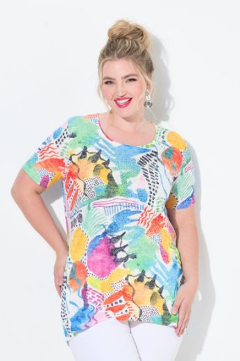 Plus size veliki brojevi Majica kratkih rukava za punije