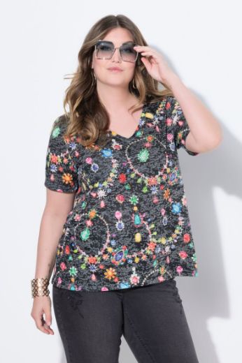 Plus size veliki brojevi Majica kratkih rukava za punije