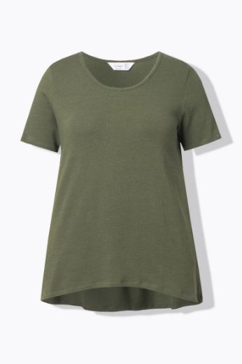 Plus size veliki brojevi Majica kratkih rukava A kroja za punije