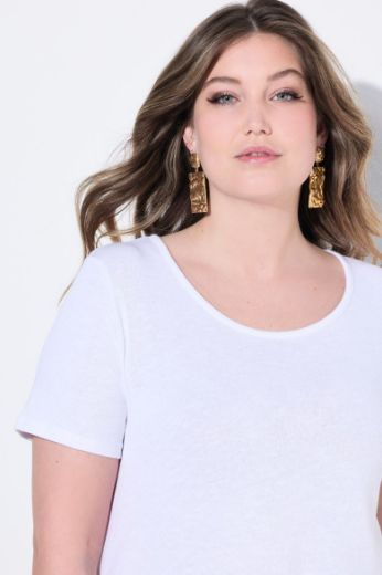 Plus size veliki brojevi Majica kratkih rukava A kroja za punije