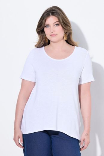 Plus size veliki brojevi Majica kratkih rukava A kroja za punije