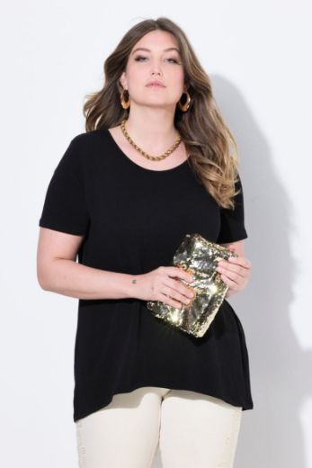 Plus size veliki brojevi Majica kratkih rukava A kroja za punije