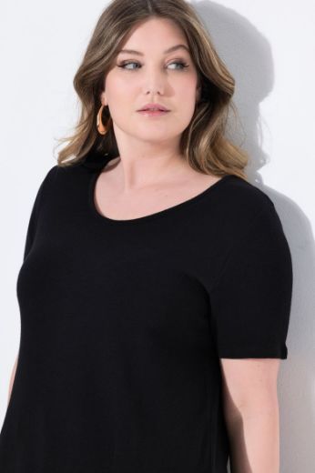 Plus size veliki brojevi Majica kratkih rukava A kroja za punije