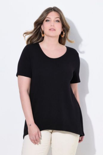 Plus size veliki brojevi Majica kratkih rukava A kroja za punije