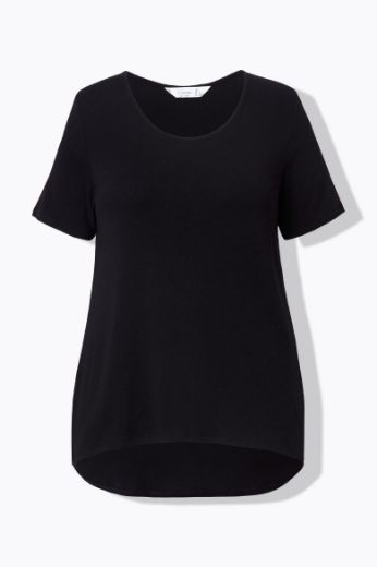 Plus size veliki brojevi Majica kratkih rukava A kroja za punije