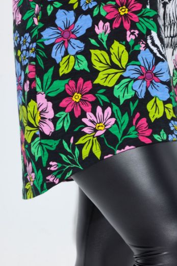 Plus size veliki brojevi Majica kratkih rukava V ovratnika za punije