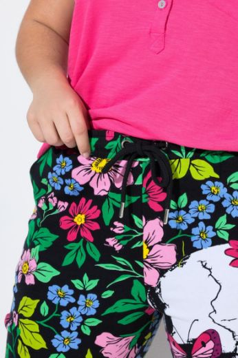 Plus size veliki brojevi Hlače elastičnog struka na vezanje za punije