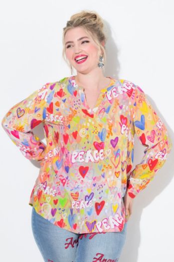 Plus size veliki brojevi Bluza dugih rukava za punije