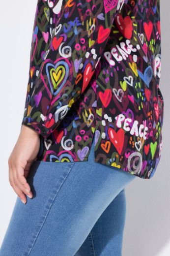 Plus size veliki brojevi Bluza dugih rukava za punije