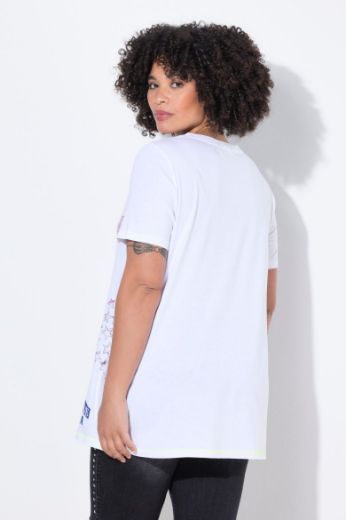 Plus size veliki brojevi Majica kratkih rukava okruglog ovratnika za punije
