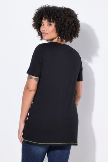 Plus size veliki brojevi Majica kratkih rukava okruglog ovratnika za punije