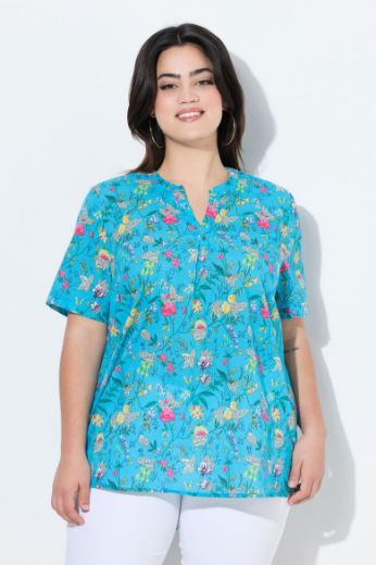 Plus size veliki brojevi Bluza kratkih rukava A kroja za punije