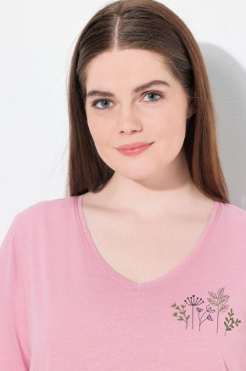 Plus size veliki brojevi Pidžama gornji dio kratkih rukava za punije