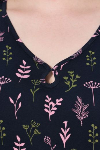 Plus size veliki brojevi Pidžama gornji dio kratkih rukava za punije