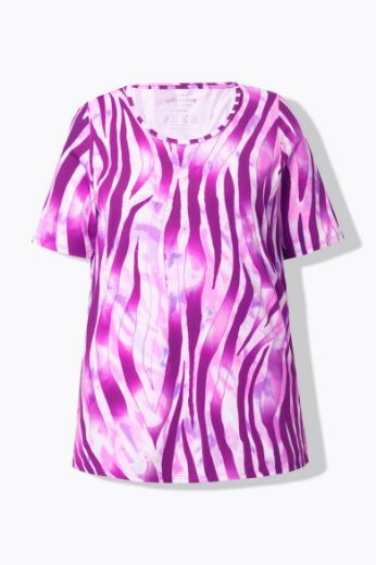 Plus size veliki brojevi Majica kratkih rukava okruglog ovratnika za punije