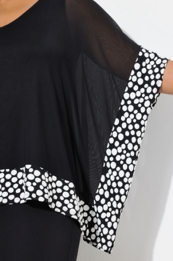 Plus size veliki brojevi Bluza od šifona šireg kroja za punije