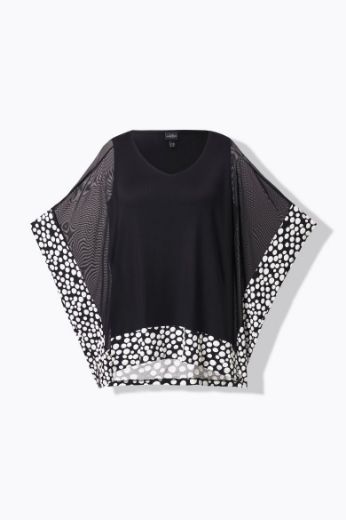 Plus size veliki brojevi Bluza od šifona šireg kroja za punije