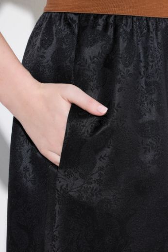 Plus size veliki brojevi Suknja maxi elastičnog struka za punije