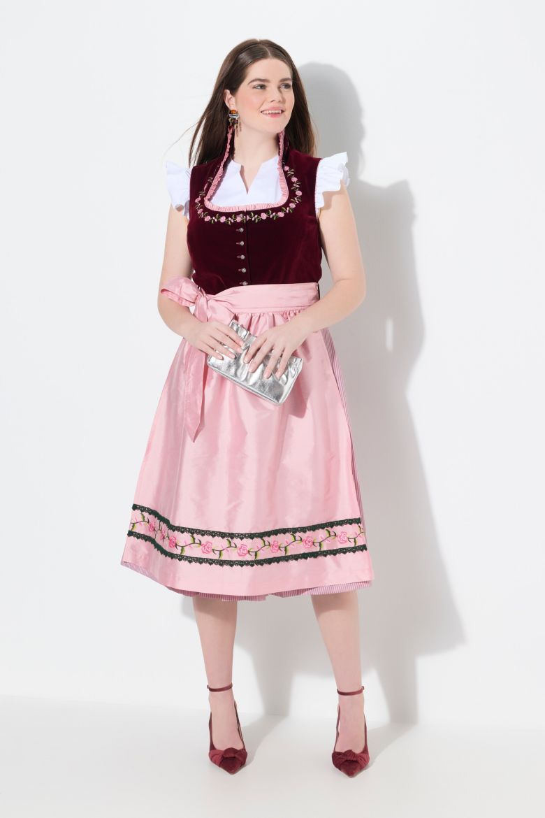 Plus size veliki brojevi Haljina dirndl za punije