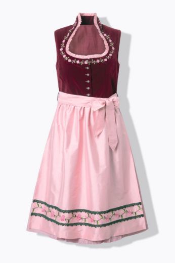 Plus size veliki brojevi Haljina dirndl za punije