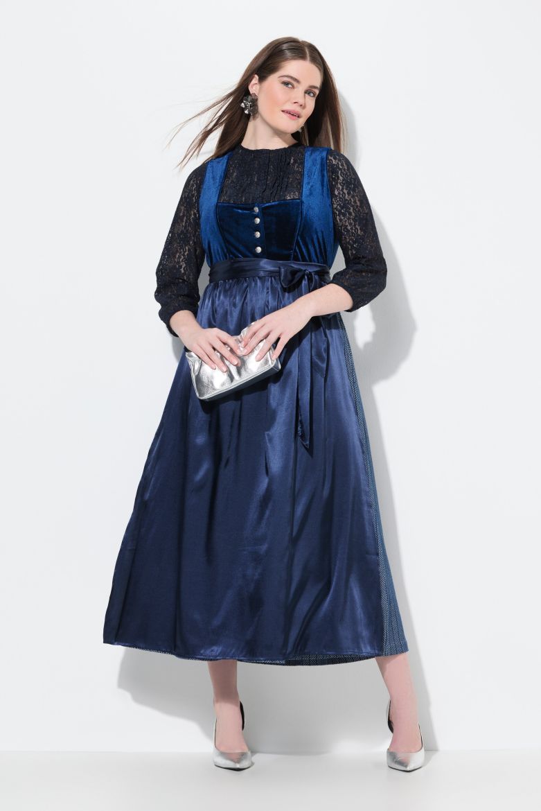 Plus size veliki brojevi Haljina dirndl za punije
