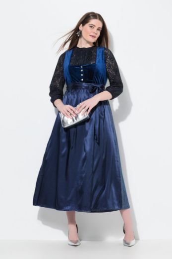 Plus size veliki brojevi Haljina dirndl za punije