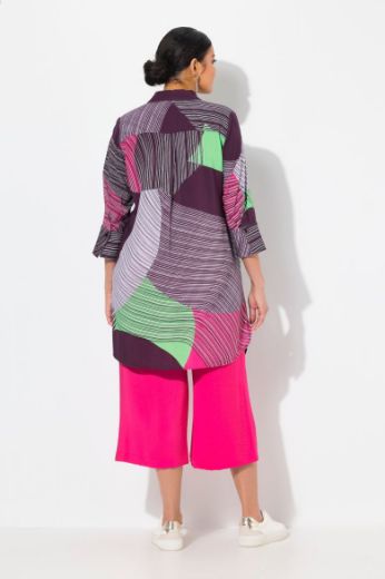 Plus size veliki brojevi Bluza 3/4 rukava dužeg kroja za punije
