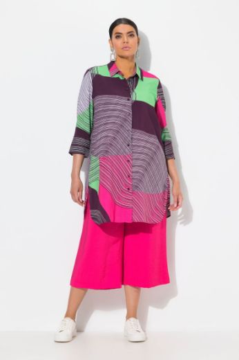 Plus size veliki brojevi Bluza 3/4 rukava dužeg kroja za punije